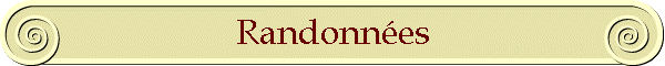 Randonnes